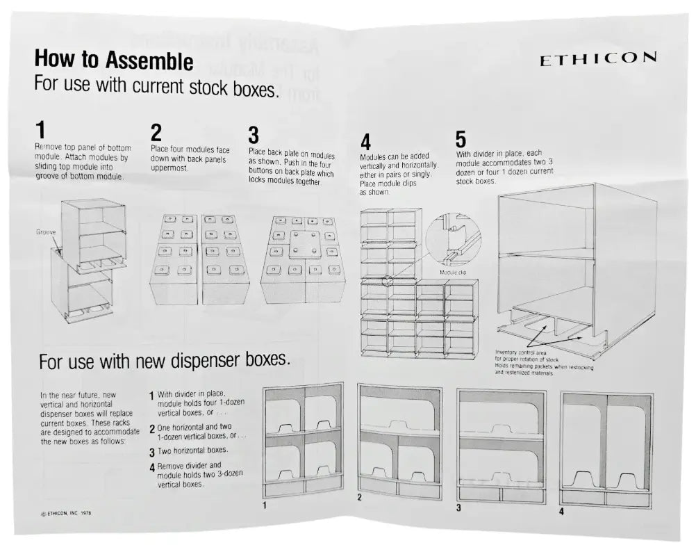 Ethicon MR-20 Modular Storage Rack Primis Medical