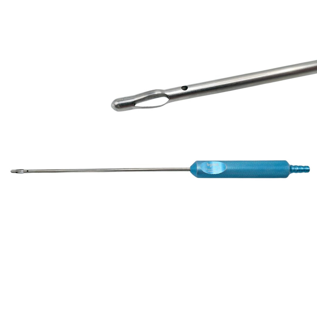 Byron BECTD526L 5mm x 26cm Becker Tear Drop Large Handle Liposuction Cannula 16-3/4"