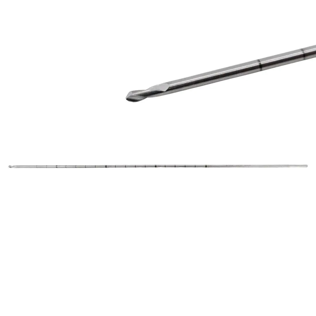 Synthes 292.81 2.8mm Guide Wire w/ Flutes 300mm/150mm Calibration 12" Synthes