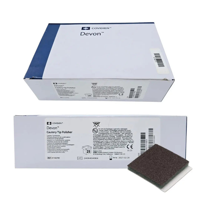 Covidien 31142790 Devon Cautery Tip Polisher Box Of 25 Covidien