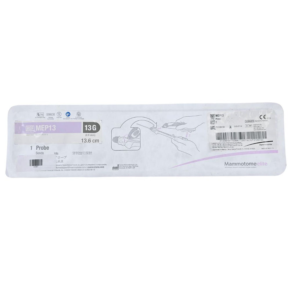 Devicor MEP13 Mammatome Elite 13G Tetherless Vacuum-Assisted Biopsy Probe 13.6cm Length