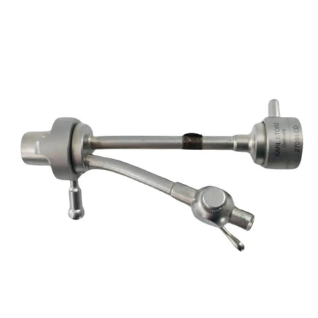 Karl Storz 27068 CD Endoscopy Telescope Bridge w/ 5Fr. Channel & Stopcock 3-3/8" Karl Storz
