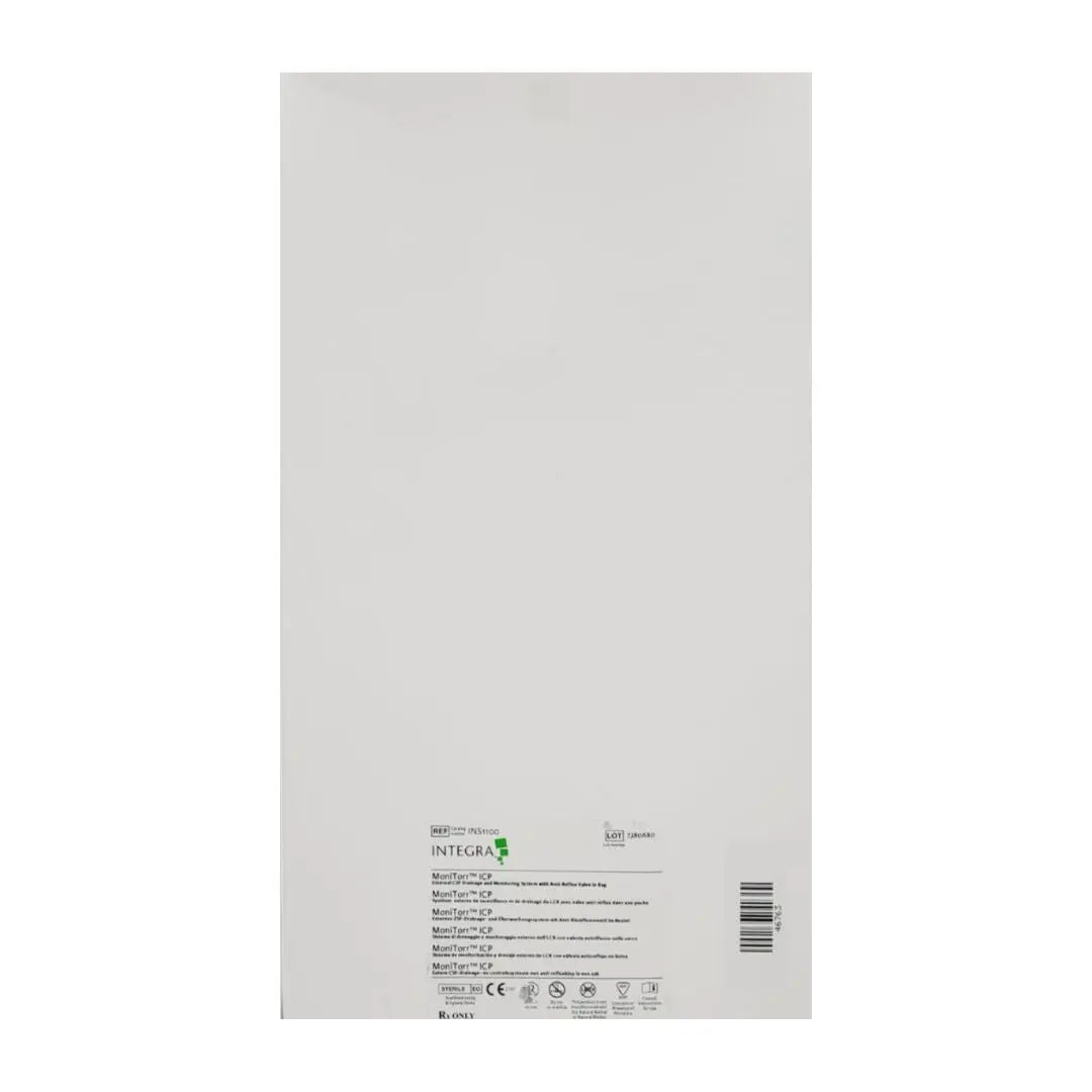 Integra Lifesciences INS-1100 MoniTorr ICP External CSF Drainage Integra