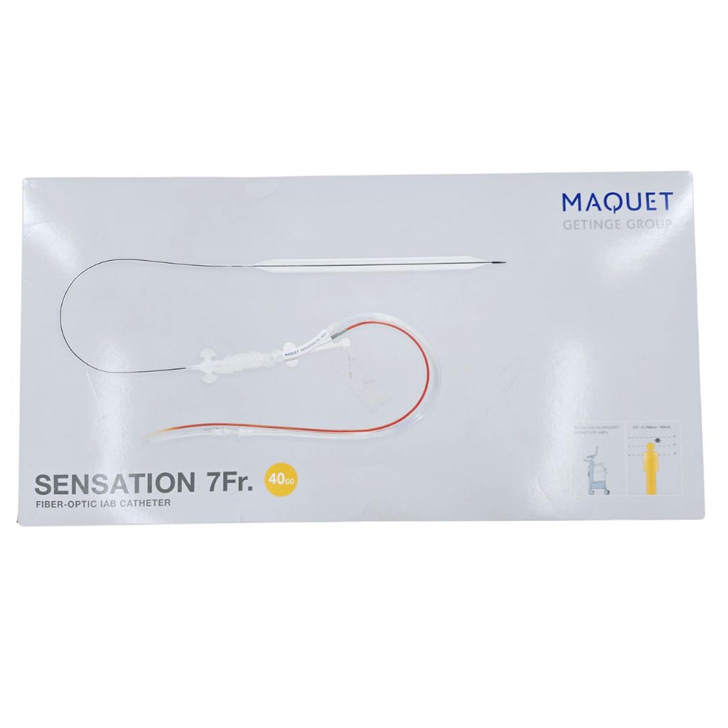 Maquet 0684-00-0470-01U Sensation 7Fr. Fiber-Optic IAB Catheter 40cc with Accessories