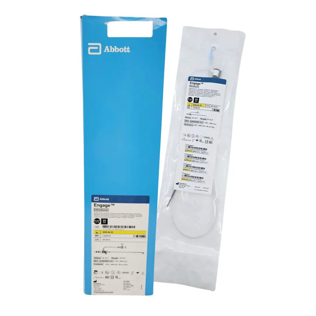 Abbott C408516 Engage Introducer 9F ACT Dilator And Sheath 35 abbott-c408516-engage-introducer-9f-act-dilator-and-sheath-35