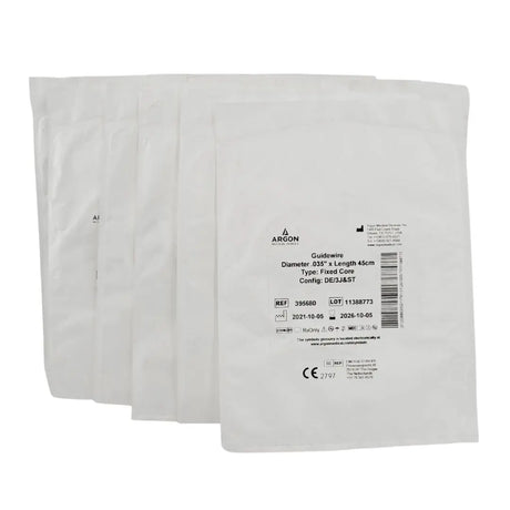 Argon Medical 395680 Guidewire Diameter .035" x Length 45cm Fixed Core 10PK Primis Medical