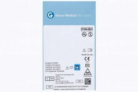 Grace Medical 510-061C Paparella Ventilation Tube with Tab 1.14mm