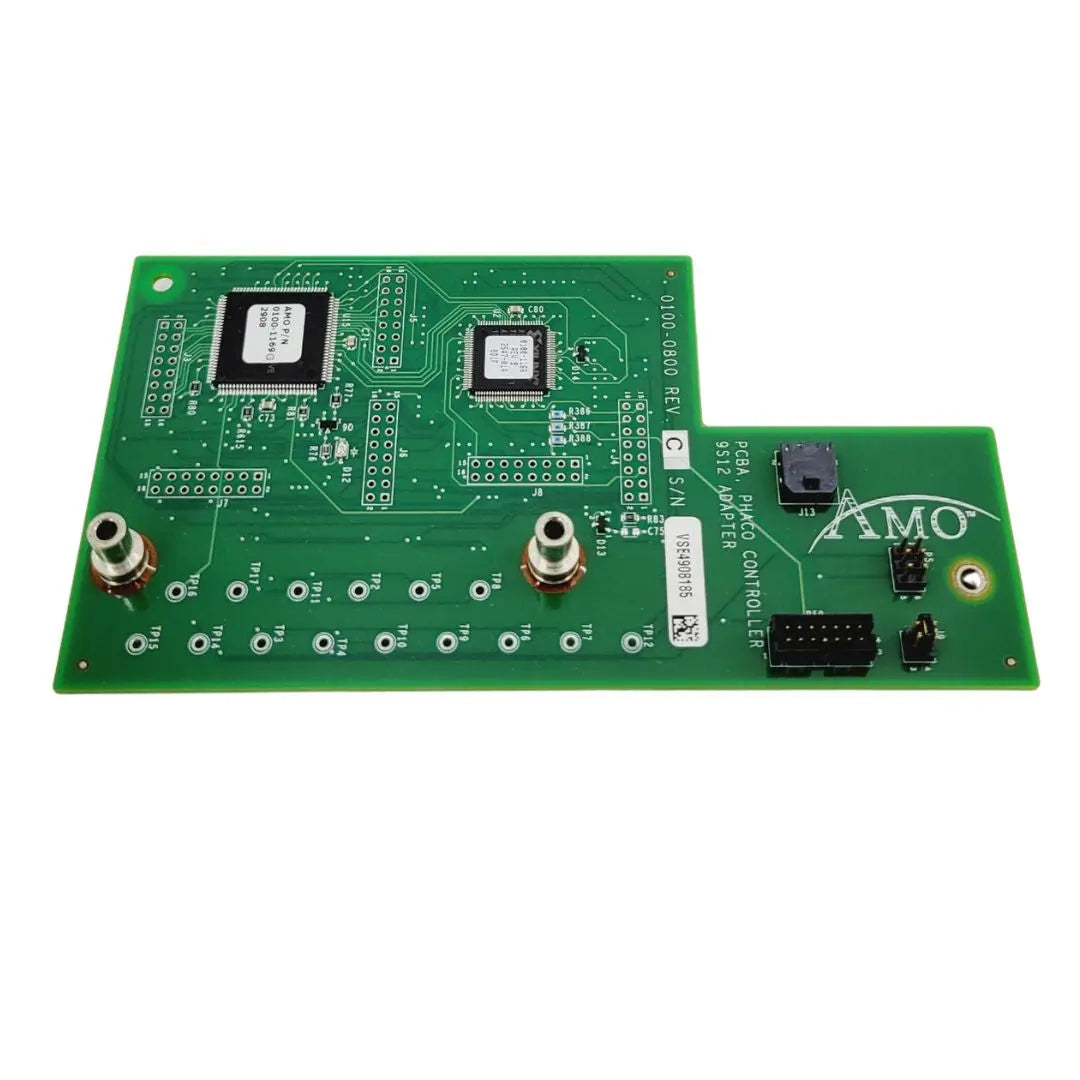 AMO 0100-0800 Rev C PCBA Phaco Controller Board from a Whitestar Signature Phaco AMO