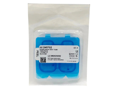 Gyrus ACMI 245702 ID Blue Silicone Ventilation Tube Donaldson Design 1.14 mm EA Gyrus ACMI