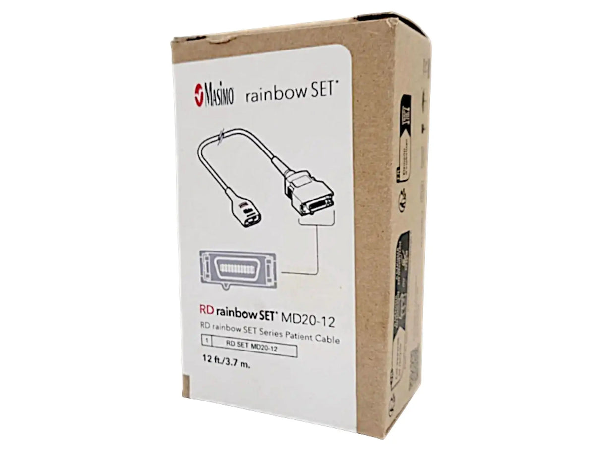 Masimo 4073 RD Rainbow Set Series Patient Cable 12Ft 3.7m Masimo