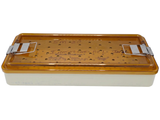 Innovative Medical Autoclave Sterilization Tray 20x9.5x4 Perforated Lid Case Primis Medical