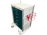 Armstrong Medical A-SMART PROX 6-Drawer Medication Cart w/ Dividers No Key Armstrong Medical