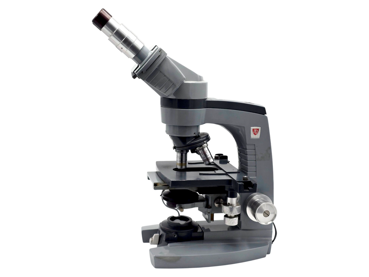 American Optical Spencer Binocular Compound Microscope 10X / 45X / 100X Oil