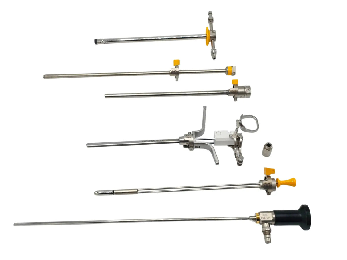 Gyrus ACMI Elite 7pc Resectoscope Set M3-30A 30° Scope PKFL Element w/ Tray Primis Medical