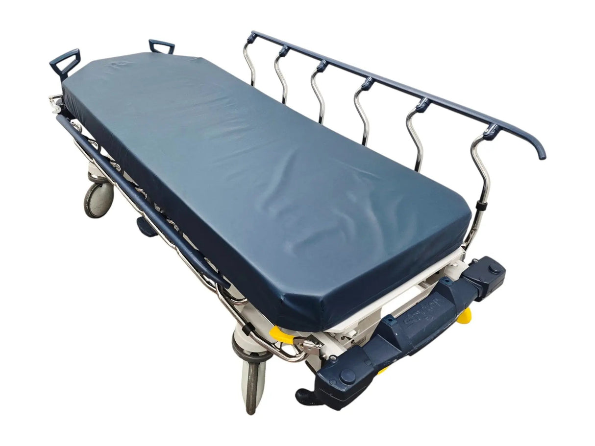 Stryker 1007 Glideaway M Series Stretcher Hospital Transport Gurney w/ Mattress Primis Medical
