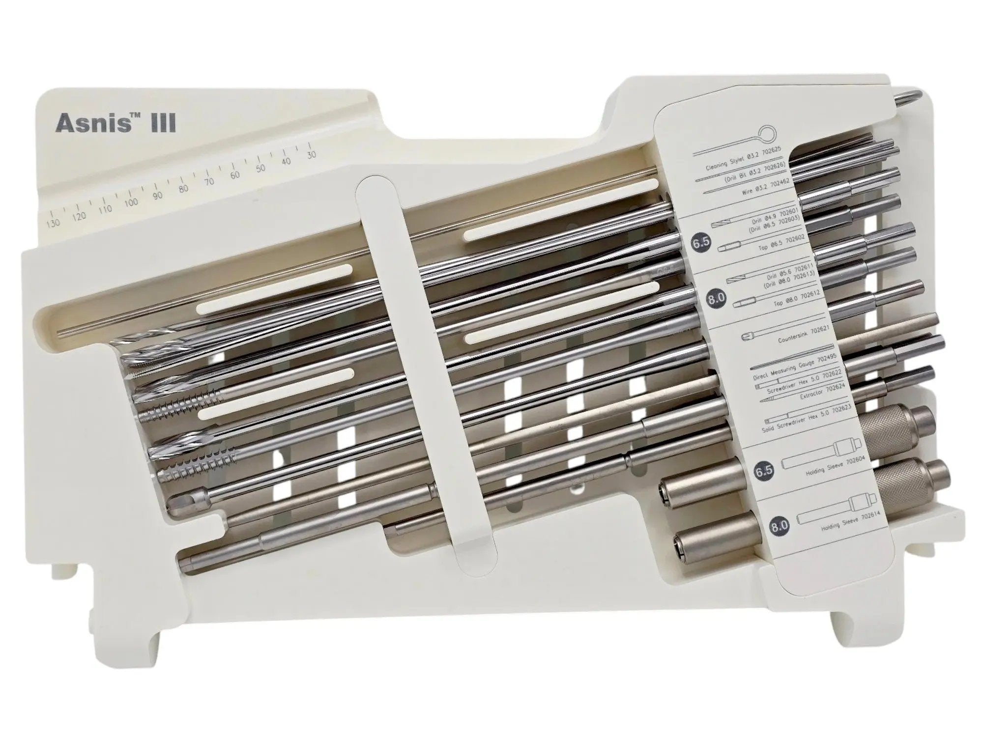 Stryker Asnis III Cannulated Screw System Complete Set & Case