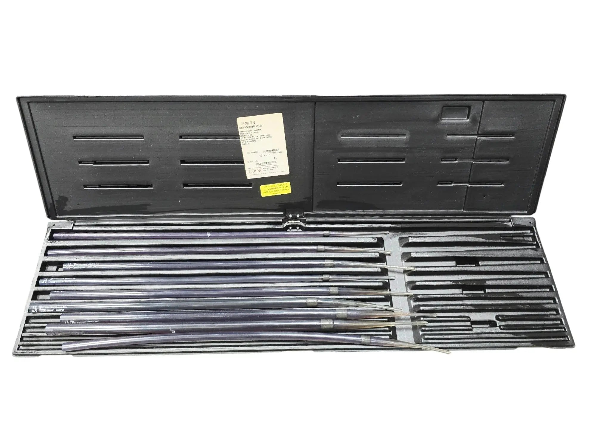 Cook Medical SGD-70-2 Savary Gilliard Piece Dilator Set of 9 w