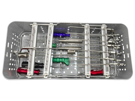 Stryker Champion Shoulder Arthroscopy Instrumentation Set w/ Sterilization Case Primis Medical