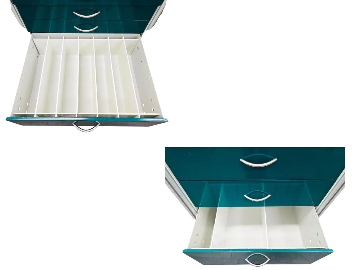 Armstrong Medical A-SMART PROX 6-Drawer Medication Cart w/ Dividers No Key Armstrong Medical