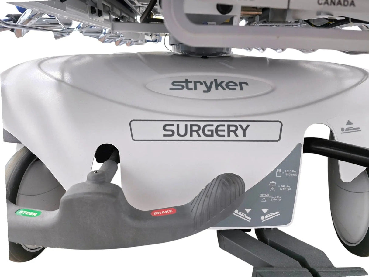 Stryker 1115 Prime Series Big Wheel Stretcher 700lb Capacity Refurbished Primis Medical