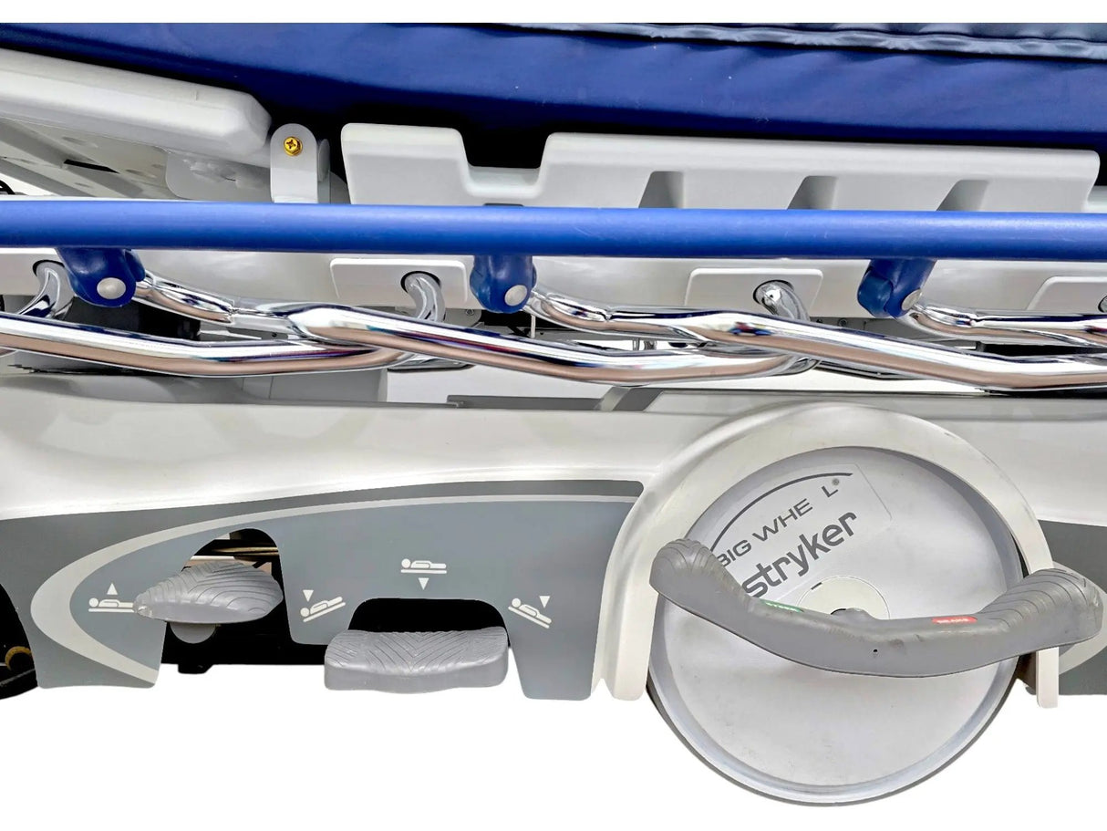 Stryker 1115 Prime Series Big Wheel Stretcher 700lb Capacity Refurbished Primis Medical