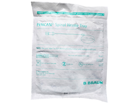 B. Braun 333851 Spinal Needle Tray Medical Procedure Kit