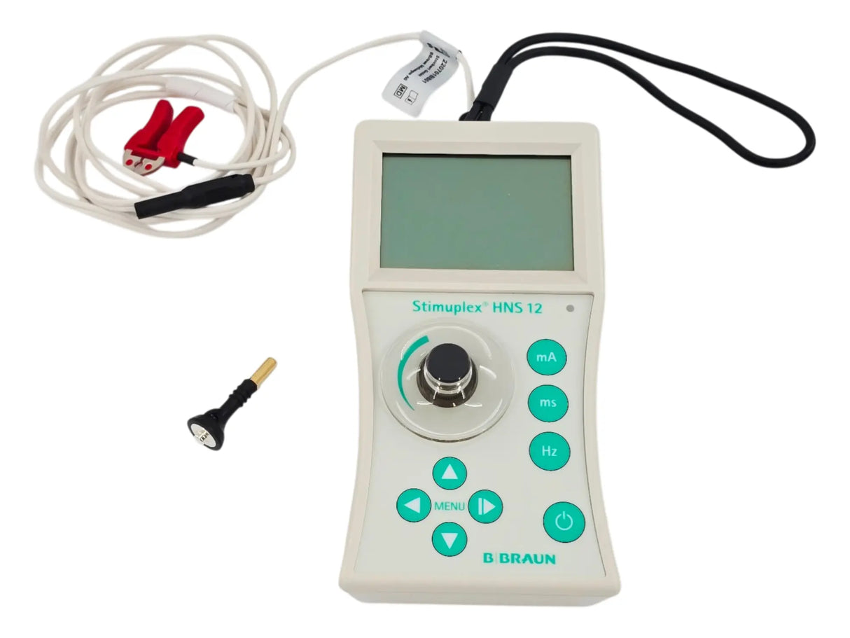 B. Braun 4892098 Stimuplex HNS 12 Nerve Locator System with case and cable Primis Medical