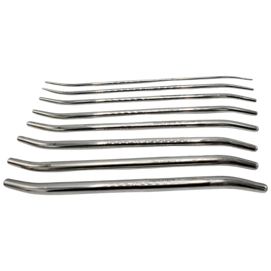 Aesculap EM270R Pratt Uterine Dilators Complete Set 11-1/2" Excellent Condition Primis Medical