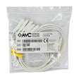 AMC LW-309DS50/5AT 5-Lead Shielded ECG Leadwire Set, DIN to Pinch, 50" - New / Sterile AMC