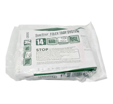 Bard A947314 SureStep Foley Catheter Tray w/ Lubri-Sil 2000ml Drainage Bag 14Fr Bard