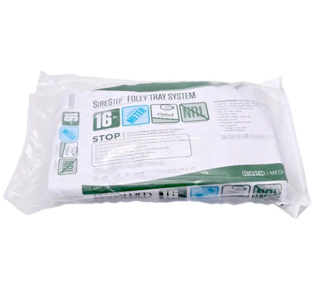 Bard A942216 SureStep Foley Catheter Tray w/ Lubri-Sil 350ml Urine Meter 16Fr Bard