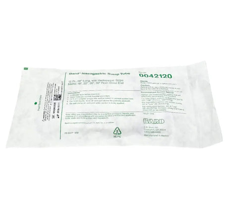 Bard 0042120 Nasogastric Sump Tube 12Fr x 48" Dual-Lumen PVC Sterile Bard