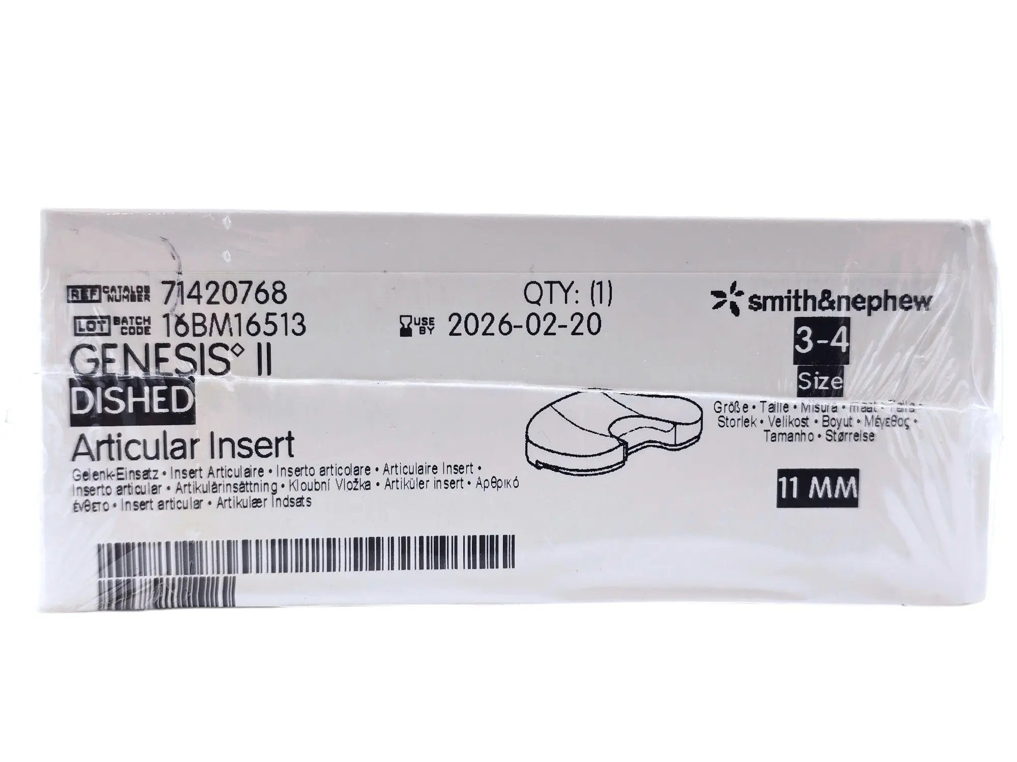 その他 RT-1425278990 Smith & Nephew, Inc. 71420768 Uncoated knee tibia prosthesis