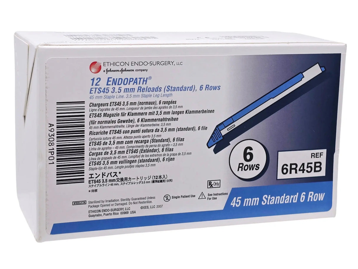 Ethicon 6R45B Endopath Laparoscopic Surgical Stapler Reload Single Use Ethicon
