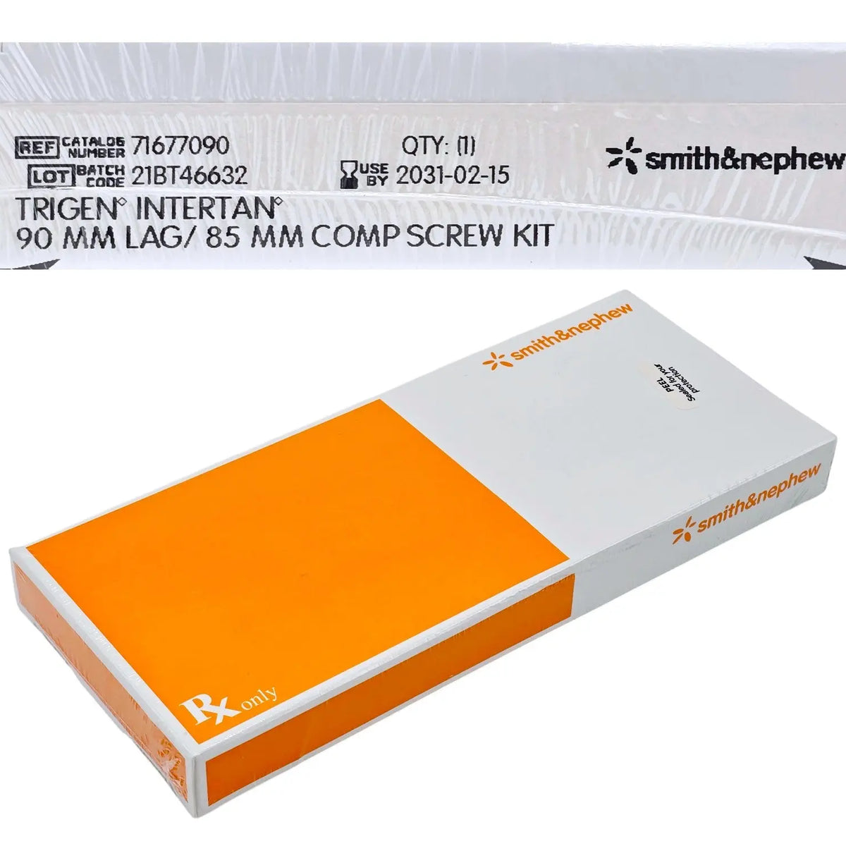 Smith & Nephew 71677090 Trigen Intertan Lag/ Compression Interlocking ...