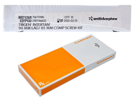 Smith & Nephew 71677090 Trigen Intertan Lag/ Compression Interlocking Screw Kit 90mm / 85mm Smith & Nephew, Inc.