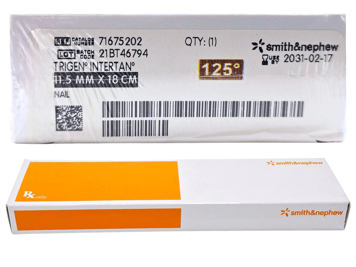 Smith & Nephew 71675202 Trigen Intertan Femur Nail 11.5mm X 18cm 125 Degree Smith & Nephew, Inc.