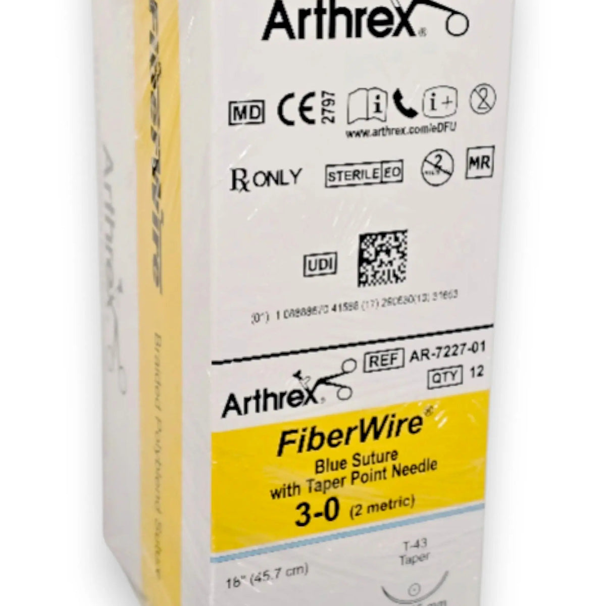 Arthrax AR-7227-01 Fiber Wire Suture 3-0, 18