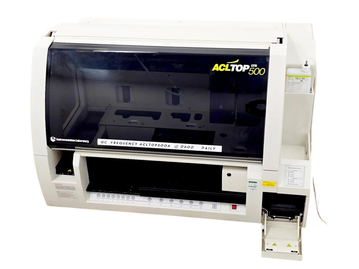 Instrumentation Laboratory ACL TOP CTS 500 Hemostasis Analyzer System w/ Monitor Primis Medical