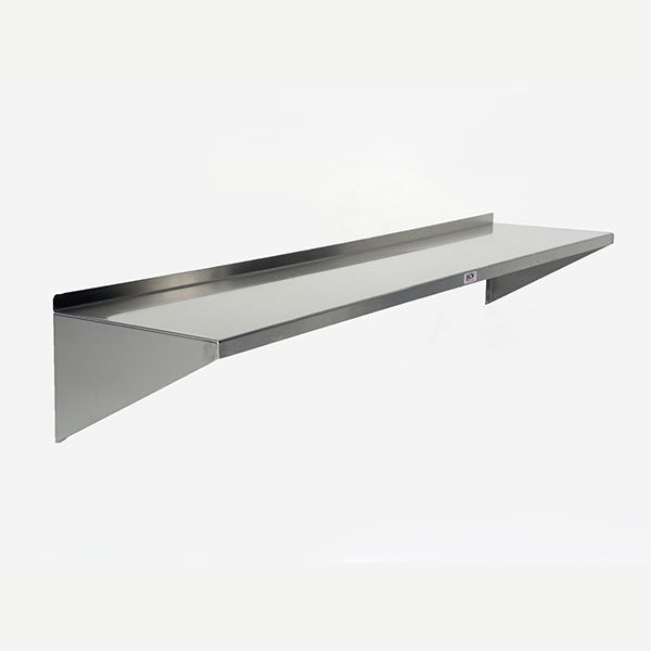 Midcentral Medical MCM 640 to 697 Stainless Steel Wall Shelf Midcentral Medical