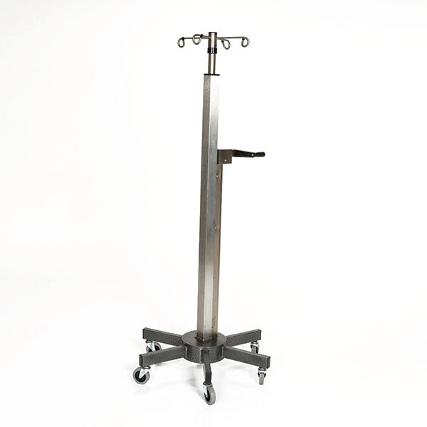Midcentral Medical 4 Hook Stainless Steel Lift Assist IV Pole