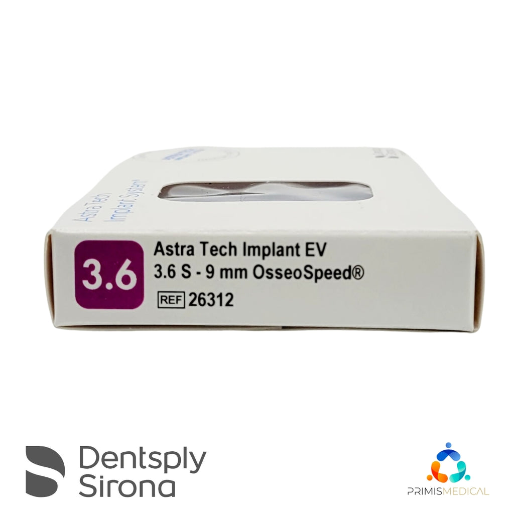 Dentsply 26312 Astra Tech Implant EV 3.6 S - 9 mm OsseoS