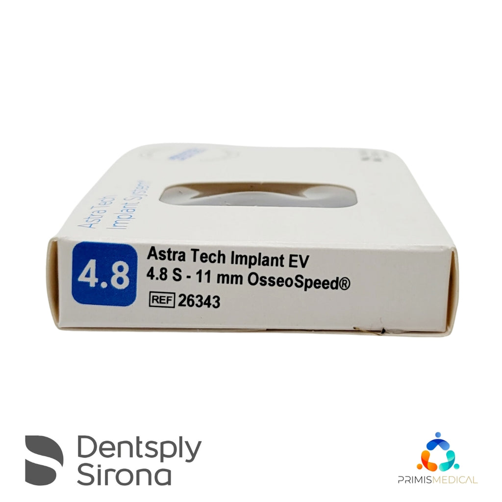 Dentsply 26343 Astra Tech Implant EV 4.8 S - 11 mm Osseo