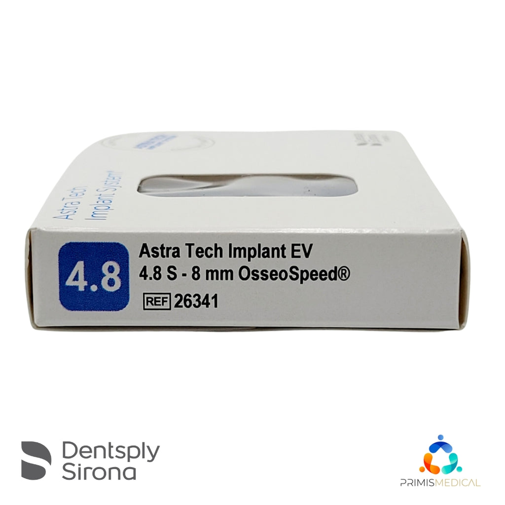 Dentsply  26341 Astra Tech EV 4.8 S - 8 mm OsseoSpeed