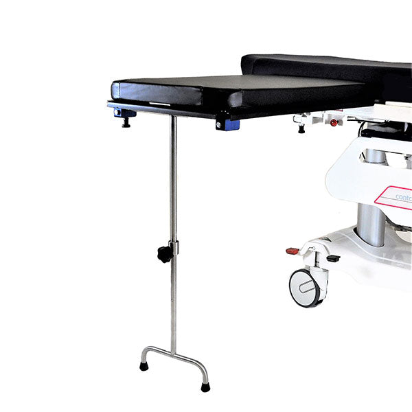 Midcentral Medical MCM-343 Carbon Fiber Under Pad Mount Arm and Hand Surgery Table W/Double Leg