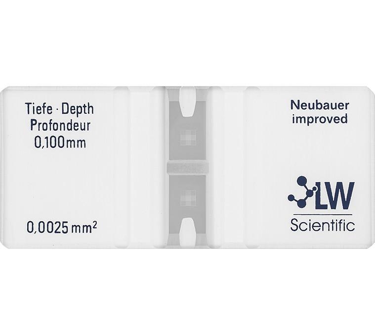 Hemacytometer Neubauer Counting Chamber LW Scientific
