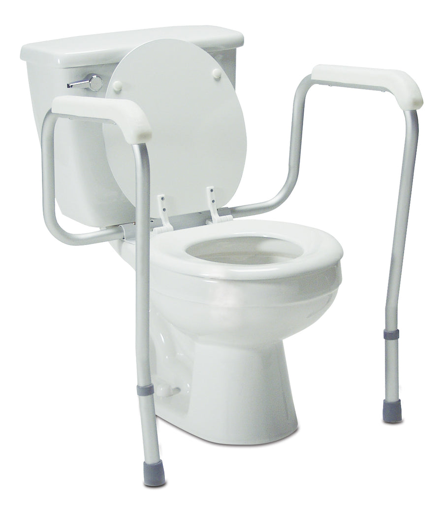 Lumex Adjustable Height Versaframe Safety Rail Toilet Attachment