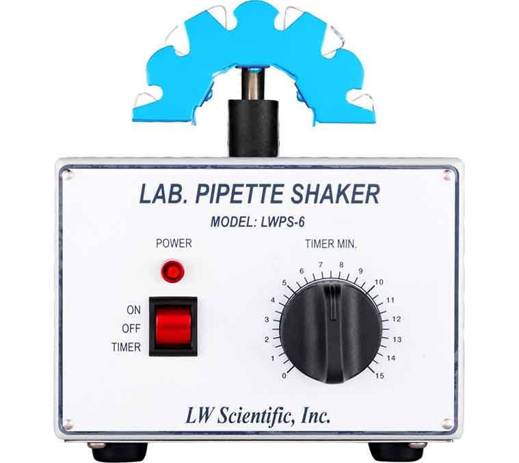 Pipette Shaker 6 place- timer, 2500 rpms