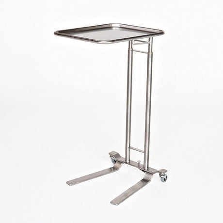 Midcentral Medical MCM-750/751/752 Stainless Steel Foot Controlled Mayo Stand Midcentral Medical