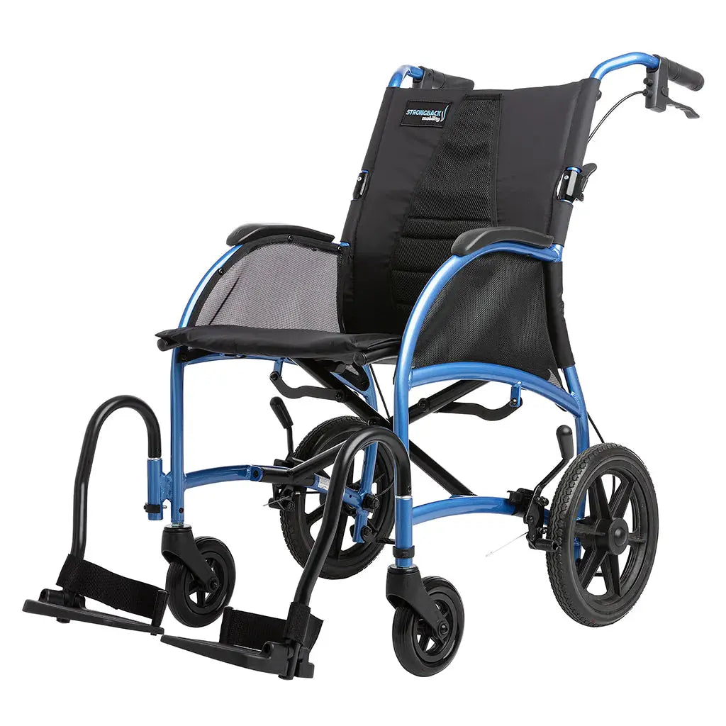 Strongback Excursion Transport Chair with Attendant Brakes Strongback